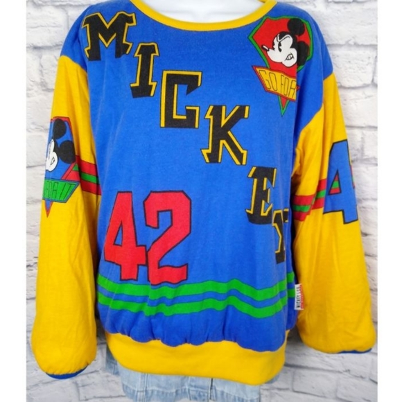 Disney Tops - Vintage Disney Mickey Mouse Donn Kenny Sweatshirt